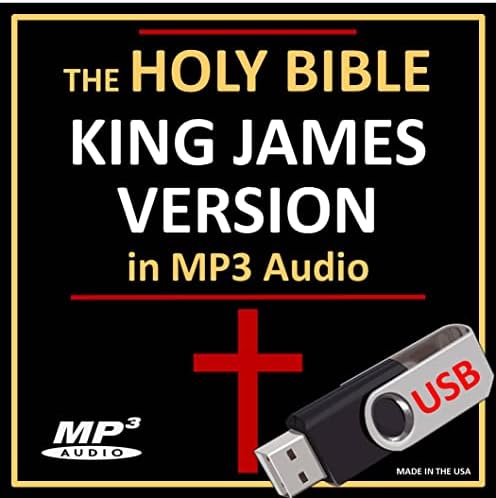 תנך האודיו של קינג ג'יימס ב- MP3 [כונן אגודל USB]